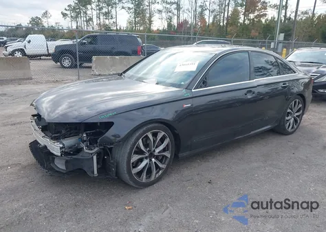 2012 Audi A6 3.0 Premium из США, поврежденный, VIN WAUHGAFC6CN163309